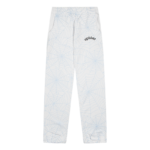 Sp5der AOP Web Sweatpant in Heather Grey featuring an all-over web print and iconic Sp5der brand logo on the front.