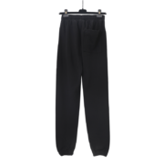 Back view of black Sp5der OG Web Sweatpants featuring a comfortable loose fit, elasticated waist, and signature design.