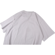 Back view of the gray Sp5der Arach NY Phobia streetwear t-shirt made from comfortable premium cotton fabric.
