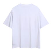 White Sp5der streetwear t-shirt featuring an iconic spider web graphic and bold logo inscription for a stylish look.