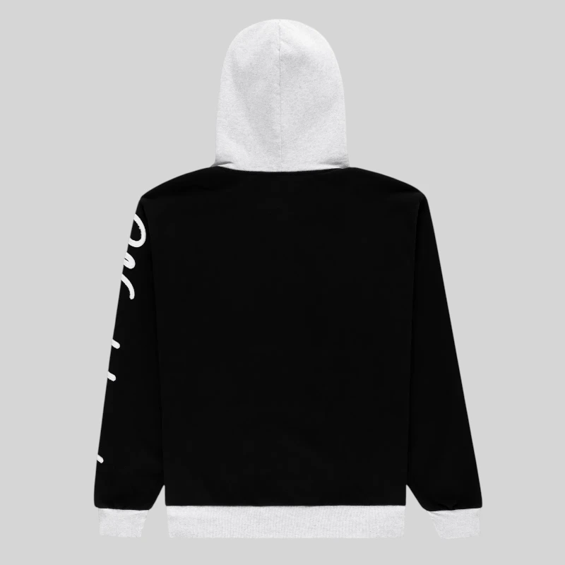 Sp5der Triple 5 Stitch Zip Up 'Black' back view