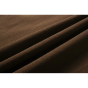 Premium brown fabric detail of the Sp5der Brown Angel 555 Tee showcasing high-quality material and soft texture.