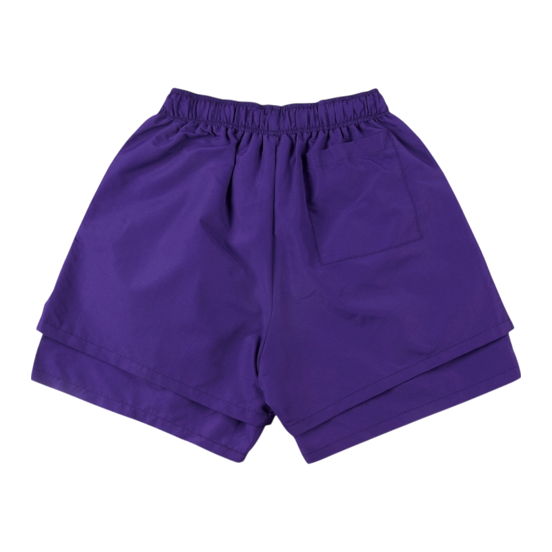 Purple Sp5der SP5 Pro Short athletic performance shorts featuring a breathable, moisture-wicking, and durable design.