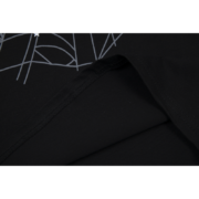 Sp5der Young Thug Atlanta t-shirt featuring the iconic web graphic print design on premium black cotton fabric