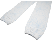 Sp5der AOP Web Sweatpant in Heather Grey featuring an all-over intricate spider web print on the legs of the pants.