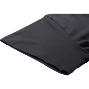 Dark grey sleeve detail of the Sp5der 555 Young Thug streetwear t-shirt in a premium cotton fabric construction.