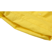 Yellow detail view of the Sp5der OG Web double layer shorts showing the high-quality fabric and stitching construction.