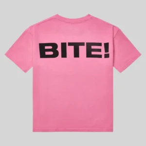 Sp5der Pink Bite Tee back view