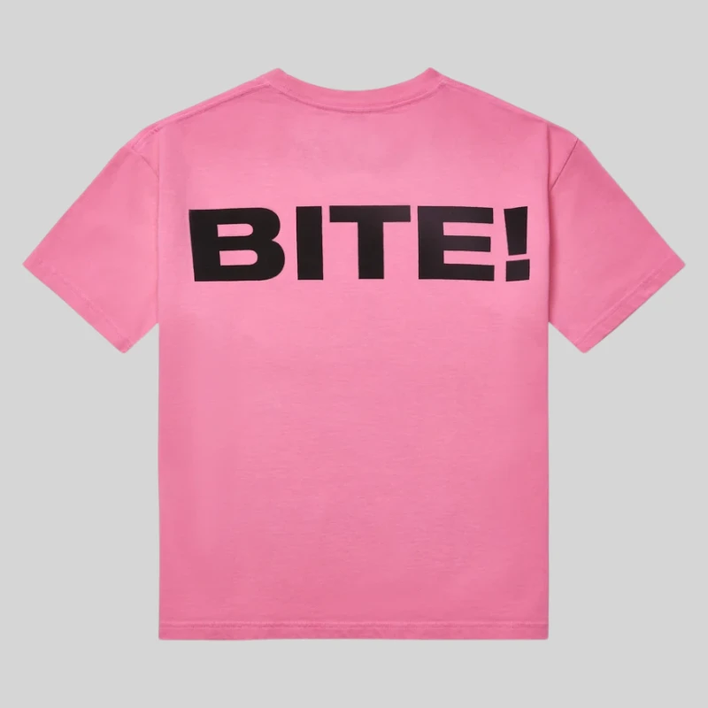 Sp5der Pink Bite Tee back view