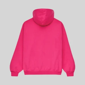 Sp5der Legacy Hoodie 'Pink Back view