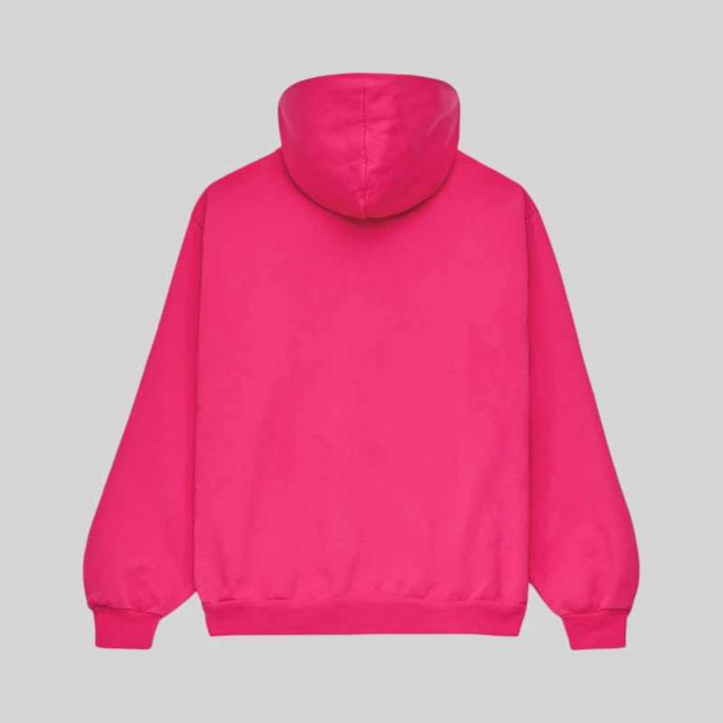 Sp5der Legacy Hoodie 'Pink Back view