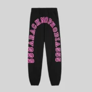 Sp5der Arach Sweatpant 'Black' front view