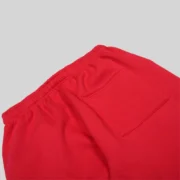 Sp5der Atlanta Zip Up sweatpent 'red' close up