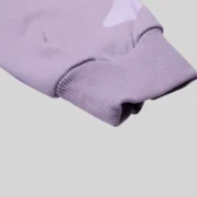 Sp5der Beluga V2 Hoodie 'Purple' close up