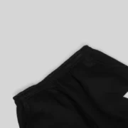 Sp5der Mx555 Zip Sweatpant 'Black' close up