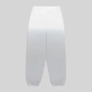 Back view of Sp5der OG Web V2 Ombre Sweatpants in Sport Grey color made from 13oz premium cotton fleece material.