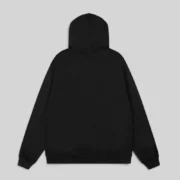 Sp5der Og Web V2 Hoodie 'Black' back view