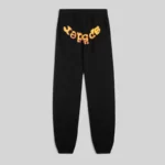 Sp5der Og Web V2 sweatpant 'Black' front view