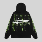 Sp5der X-Ray Hoodie 'Black' back view