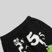 Sp5der X-Ray sweatpant 'Black' close up