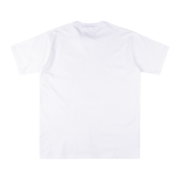 Back view of the premium white Sp5der The Spot Tee featuring a bold graphic design and comfortable cotton fabric.