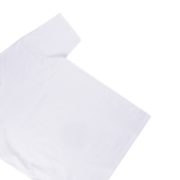 Front view of the white SP5DER Pro LW performance tee, a lightweight streetwear shirt with an athletic fit.