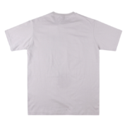 Back view of the Sp5der Arach NY Phobia T-shirt in gray, showcasing the premium cotton construction and urban aesthetic.
