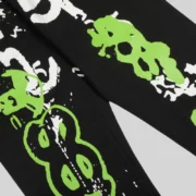 Sp5der X-Ray sweatpant 'Black' close up