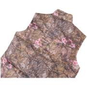 SP5DER Real Tree Puffer Vest featuring a classic camouflage pattern for outdoor style and insulated warmth.