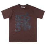Brown Sp5der Sp5 Sex Tee featuring a bold graphic print on a high-quality, comfortable, and stylish streetwear t-shirt.