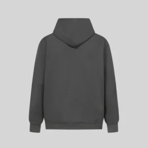 Sp5der 5Ex Hoodie 'Grey' back view
