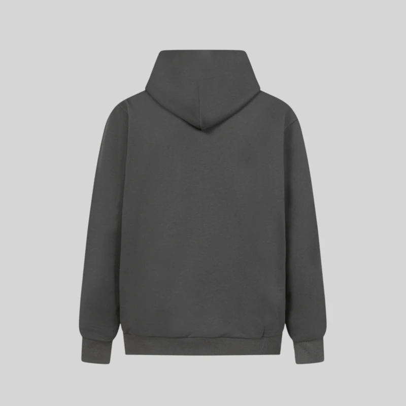 Sp5der 5Ex Hoodie 'Grey' back view