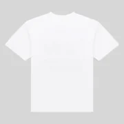 Back view of the crisp white Sp5der x Adidas Souvenir Tee showing the premium cotton design of this exclusive shirt.
